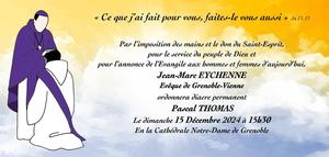 Ordination diaconale de Pascal Thomas